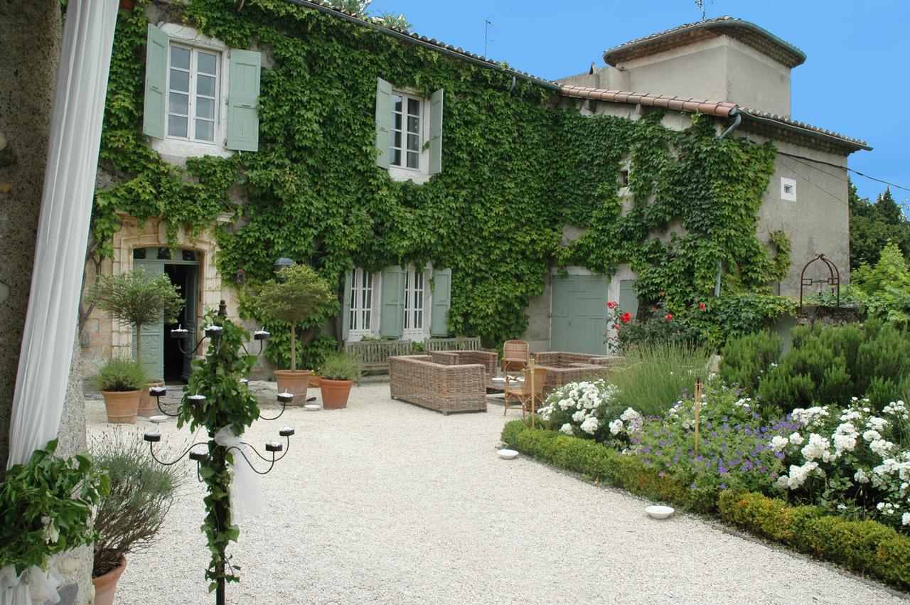 Chateau de Fontblachère Saint-Lager-Bressac Extérieur photo