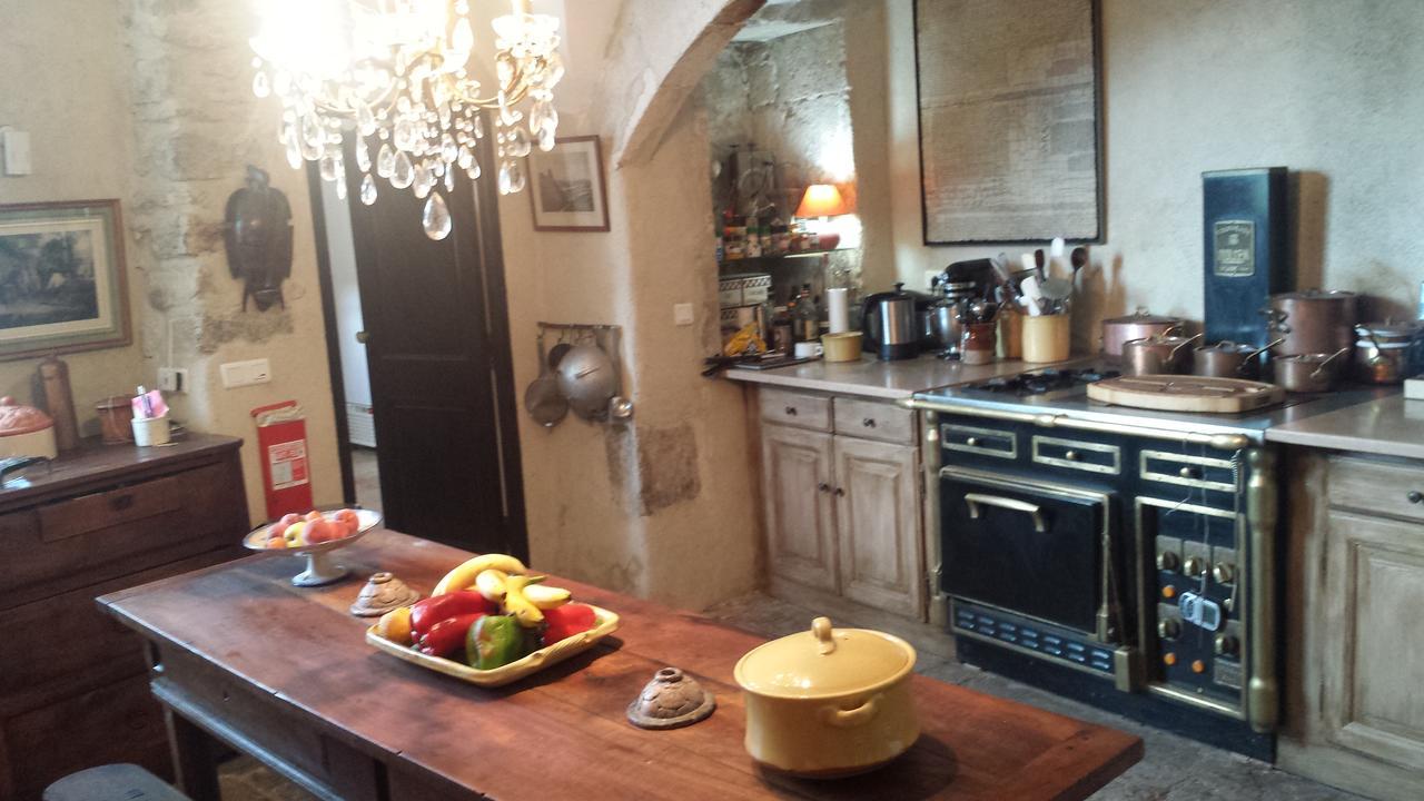 Chateau de Fontblachère Saint-Lager-Bressac Extérieur photo