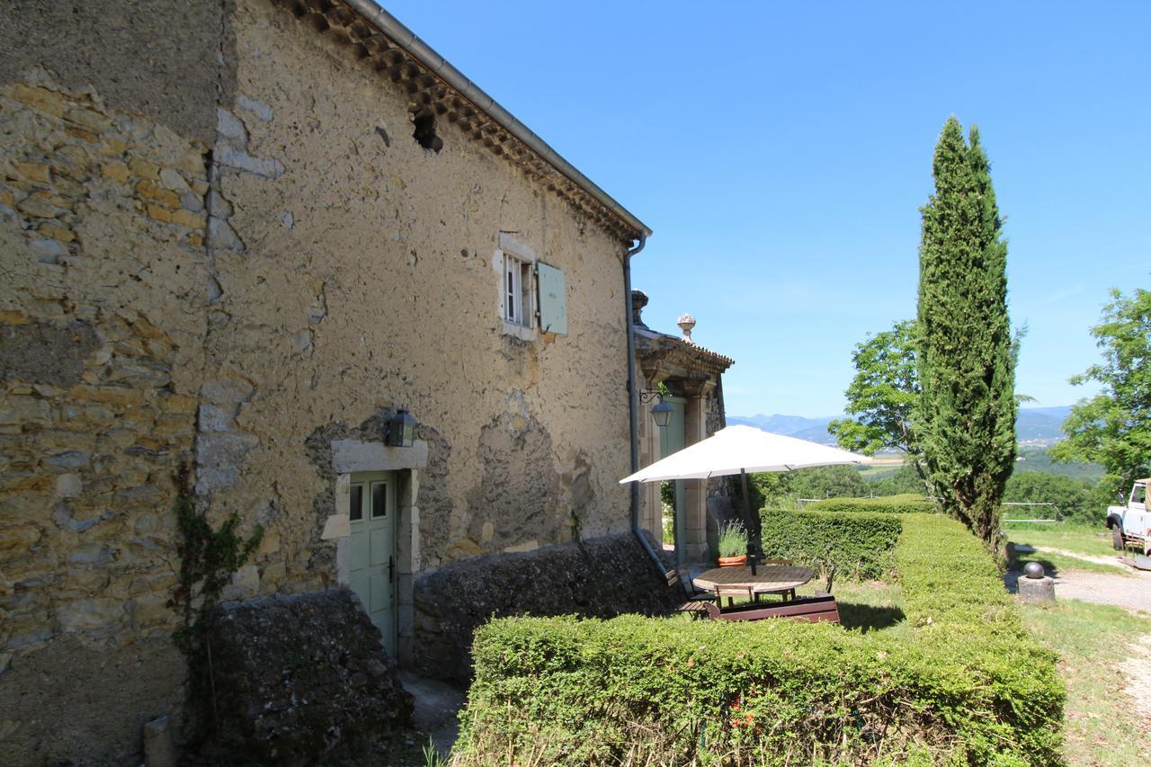 Chateau de Fontblachère Saint-Lager-Bressac Extérieur photo