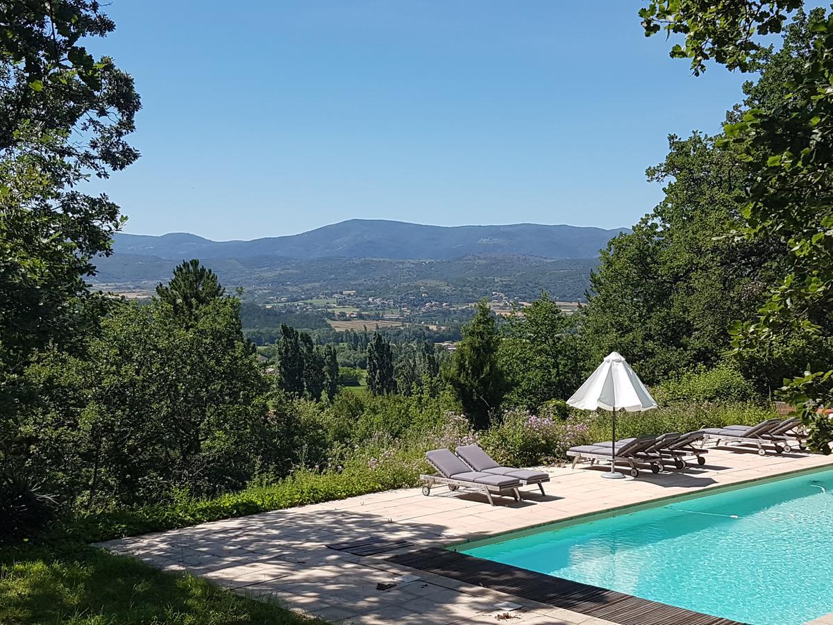 Chateau de Fontblachère Saint-Lager-Bressac Extérieur photo